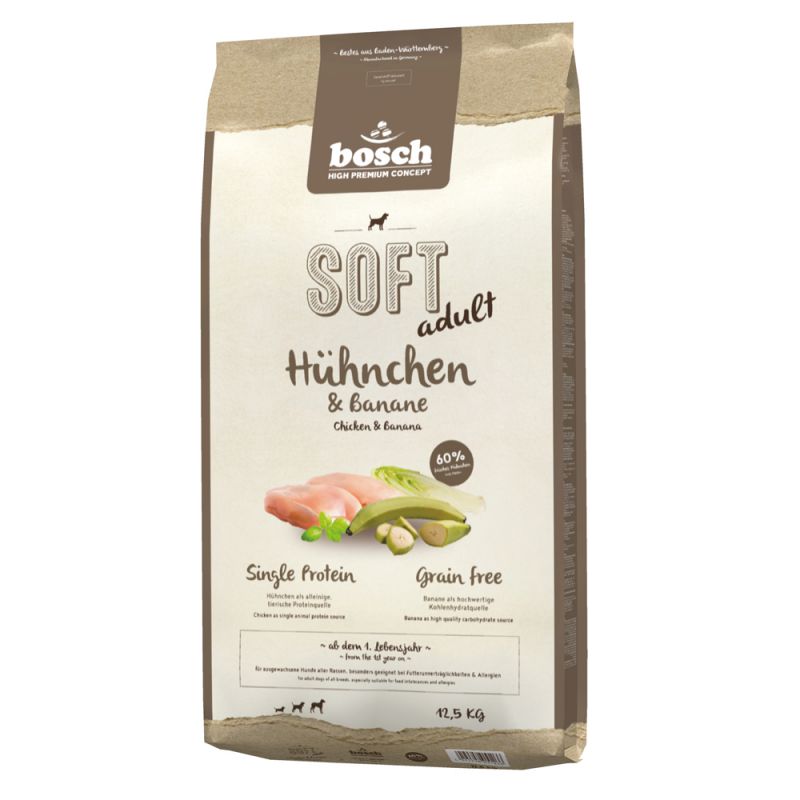 bosch Soft Hühnchen & Banane - Sparpaket 2 x 12,5 kg von Bosch HPC Soft