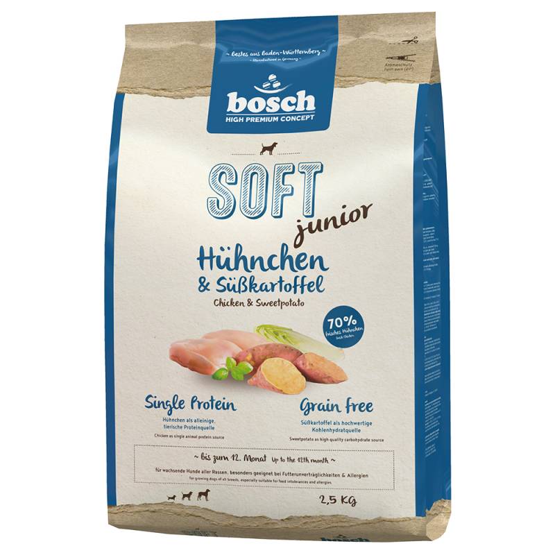 bosch Soft Junior Hühnchen & Süßkartoffel - 2,5 kg von Bosch HPC Soft