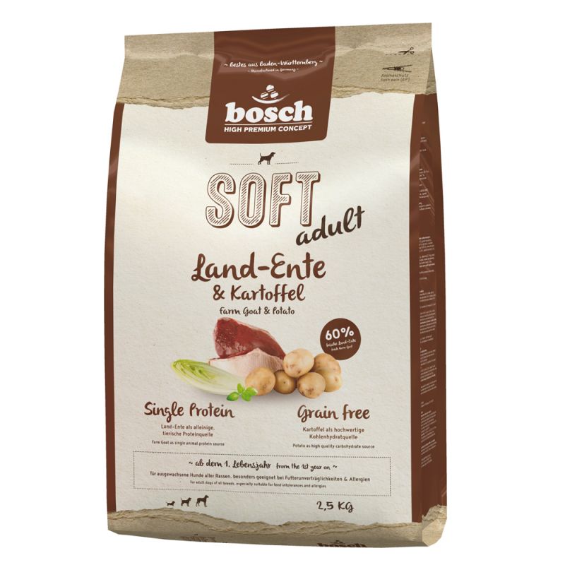 bosch Soft Land-Ente & Kartoffel - 2,5 kg von Bosch HPC Soft