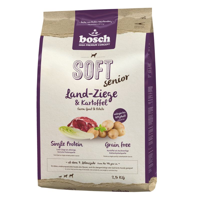 bosch Soft Senior Ziege & Kartoffel - 2,5 kg von Bosch HPC Soft