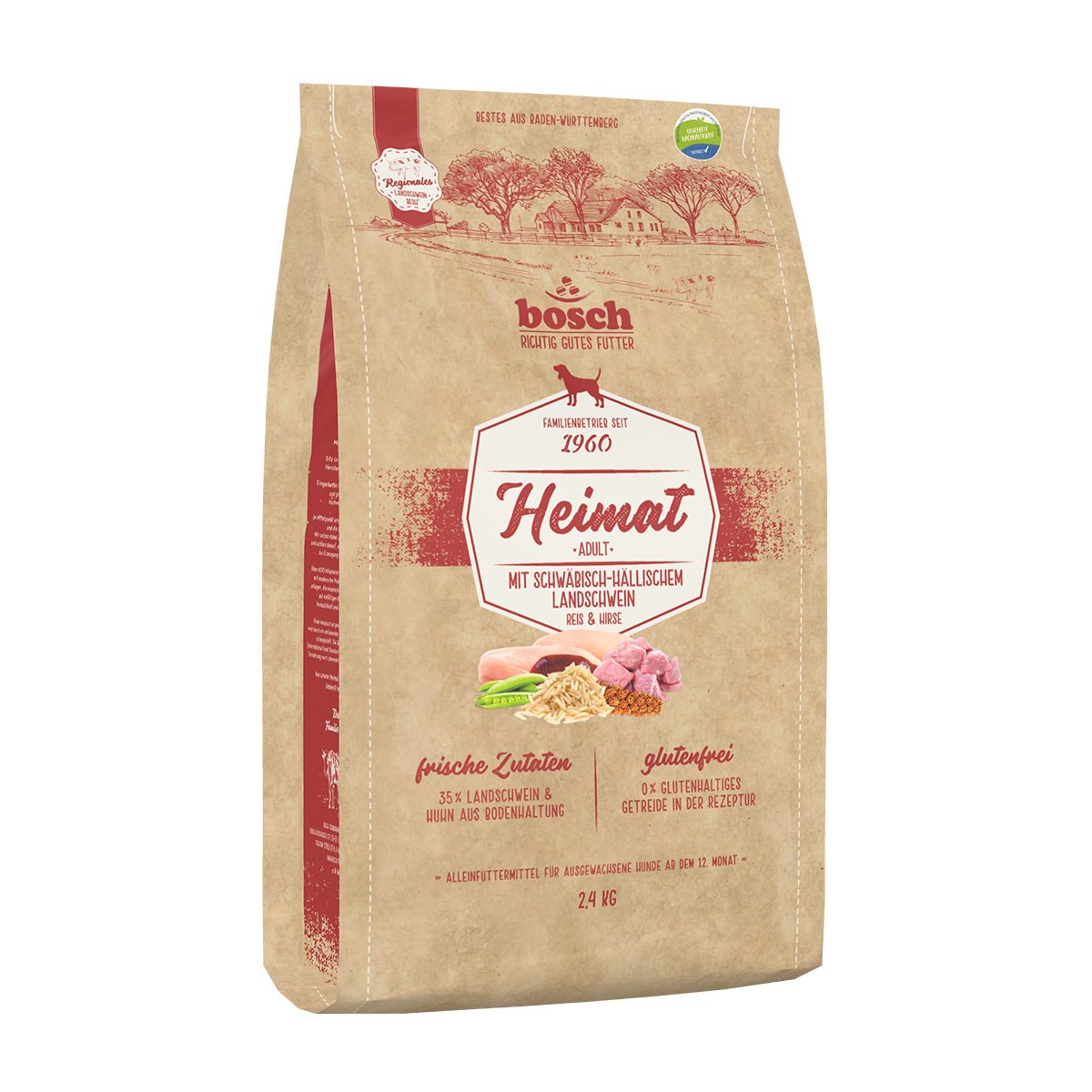 Bosch Heimat Adult S-H Landschwein 2,4 kg Bosch Heimat Adult S-H Landschwein 2,4 kg von Bosch Heimat
