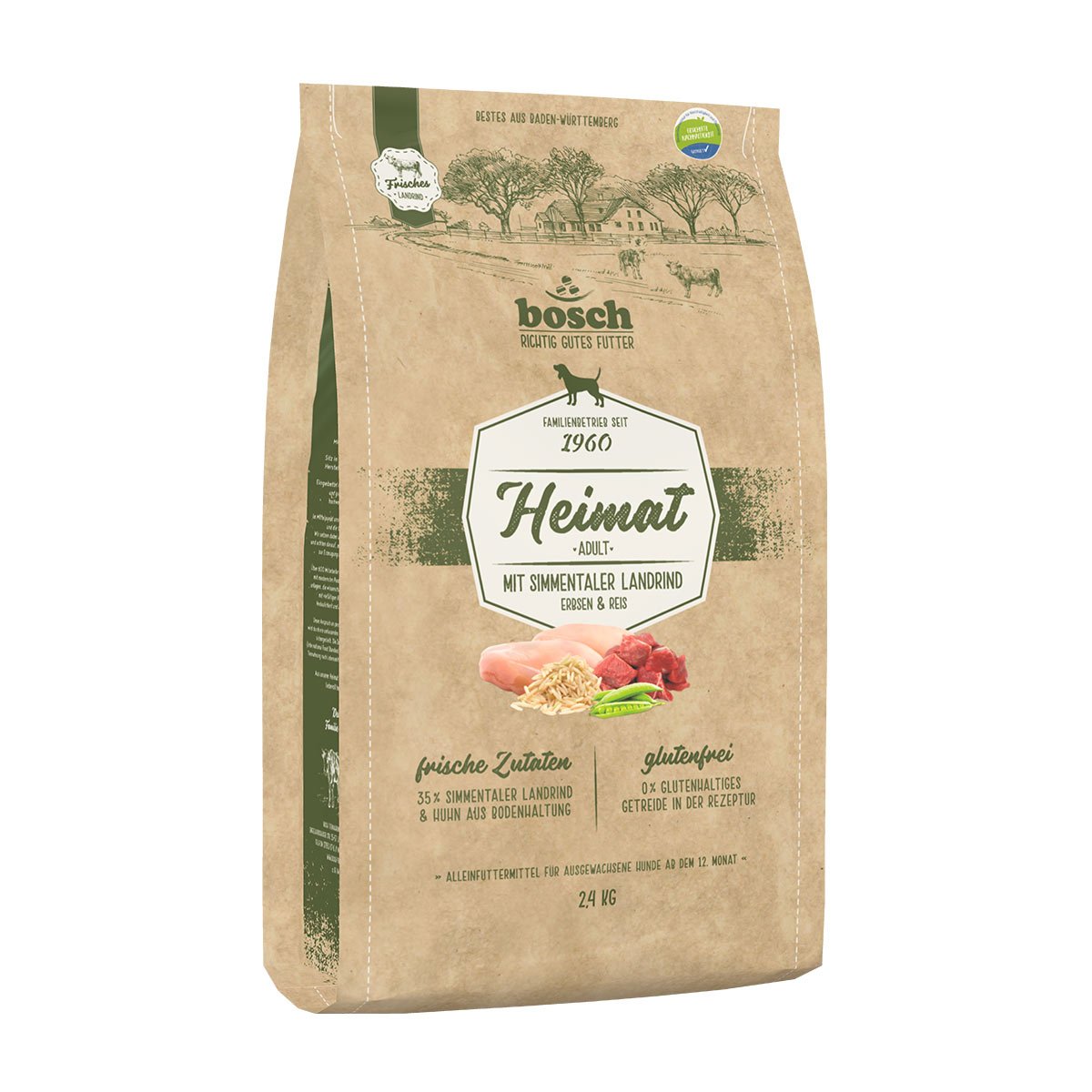 Bosch Heimat Adult Simmentaler Landrind 2,4 kg Bosch Heimat Adult Simmentaler Landrind 2,4 kg von Bosch Heimat