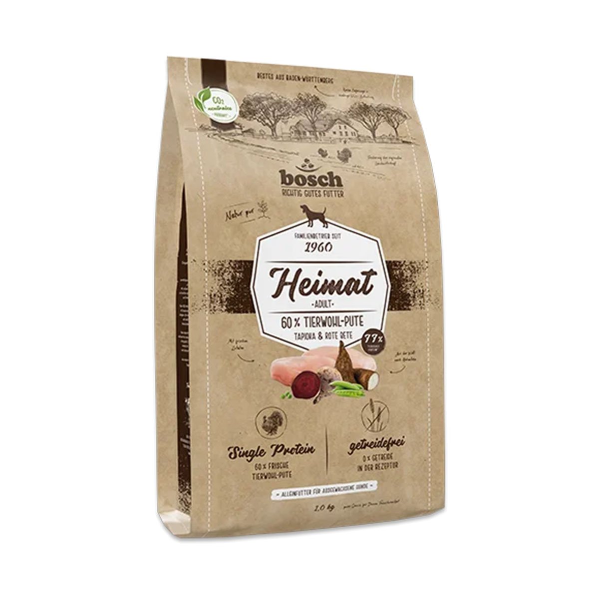 Bosch Heimat Adult Tierwohl Pute 2x12 kg Bosch Heimat Adult Tierwohl Pute 2x12 kg von Bosch Heimat