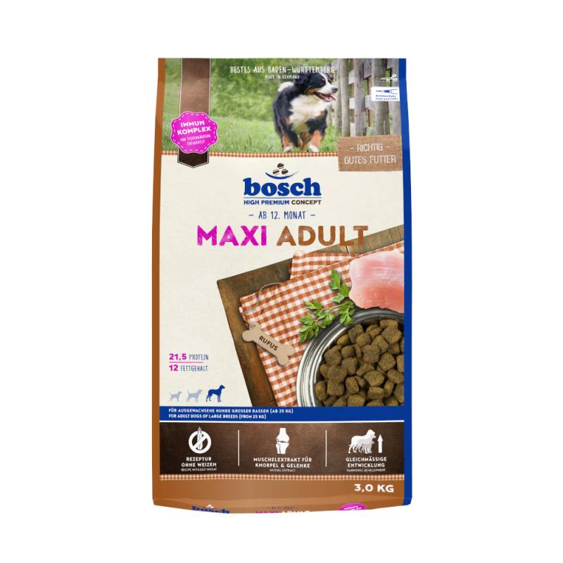 bosch Maxi Adult - 3 kg von Bosch High Premium concept