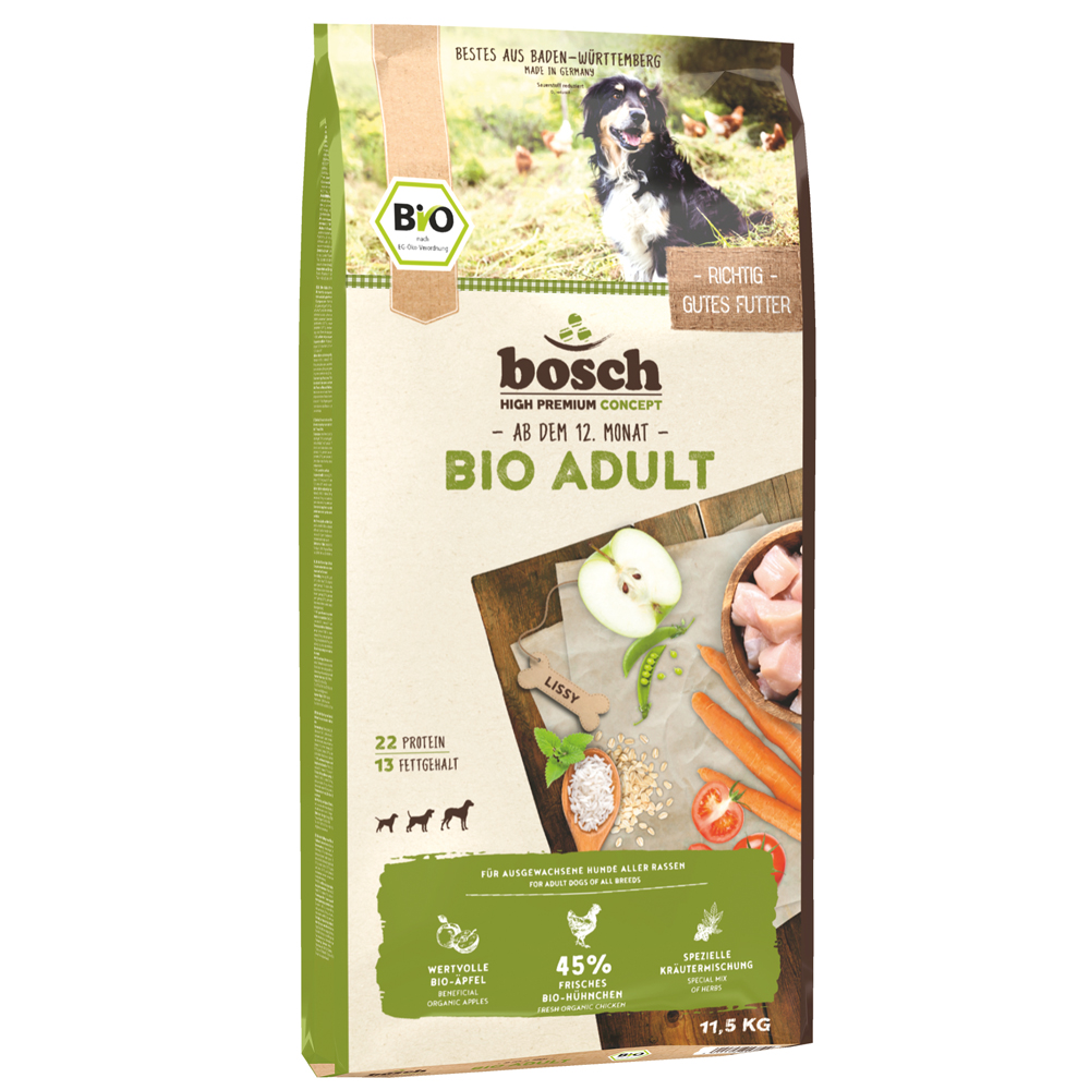 bosch HPC Bio Adult - Sparpaket: 2 x 11,5 kg von Bosch Natural Organic concept