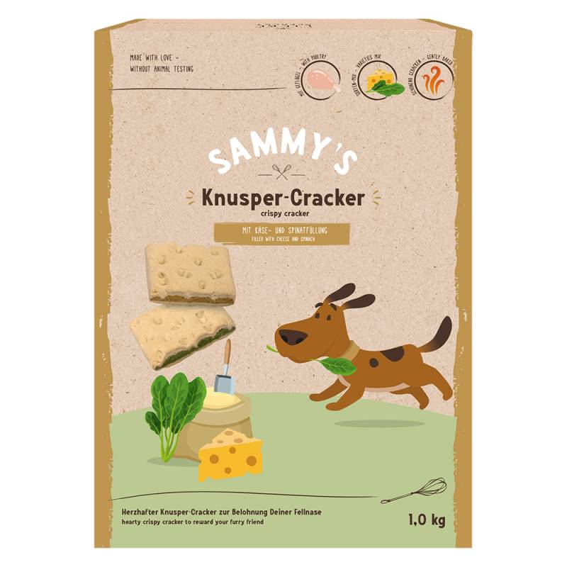 Sammy's Knusper-Cracker  - Sparpaket: 5 x 1 kg von Bosch Sammy`s Snack concept