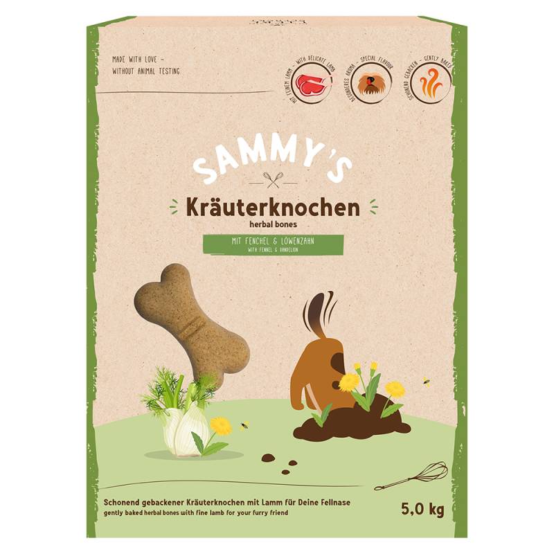 Sammy's Kräuterknochen  - Sparpaket: 2 x 5 kg von Bosch Sammy`s Snack concept