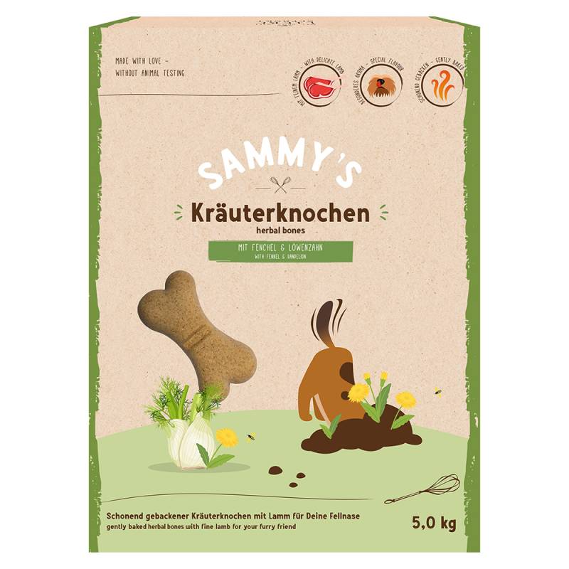 Sammy's Kräuterknochen  - 5 kg von Bosch Sammy`s Snack concept