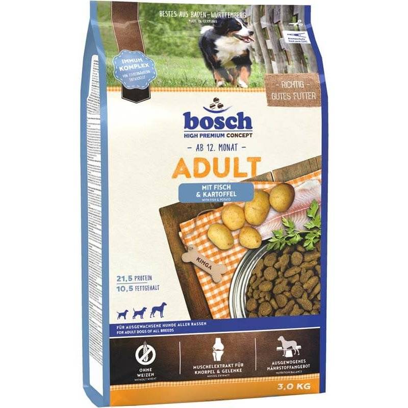 Bosch Adult Fisch & Kartoffel, 15 kg (3,20 € pro 1 kg) von Bosch