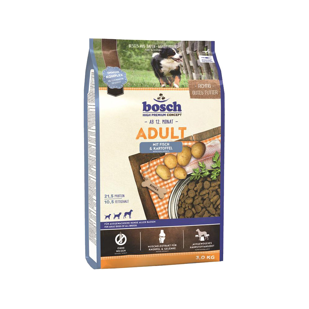 Bosch Adult Hundefutter - Fisch & Kartoffel - 15 kg von Bosch