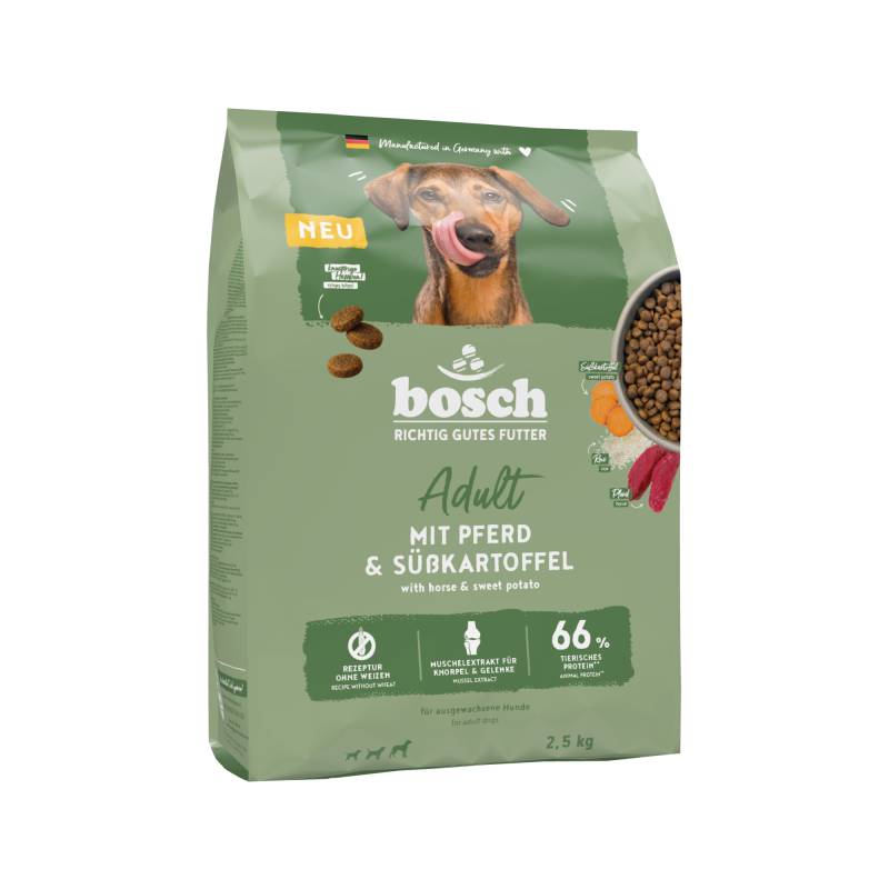 Bosch Adult Hundefutter - Pferd & Süßkartoffel - 2,5 kg von Bosch