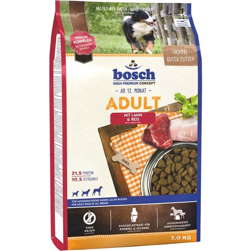 Bosch Adult Lamm & Reis, 3 kg (4,65 € pro 1 kg) von Bosch