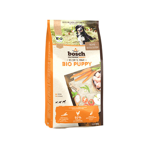 Bosch Bio Puppy Trockenfutter - Hühnchen & Karotte - 1 kg von Bosch
