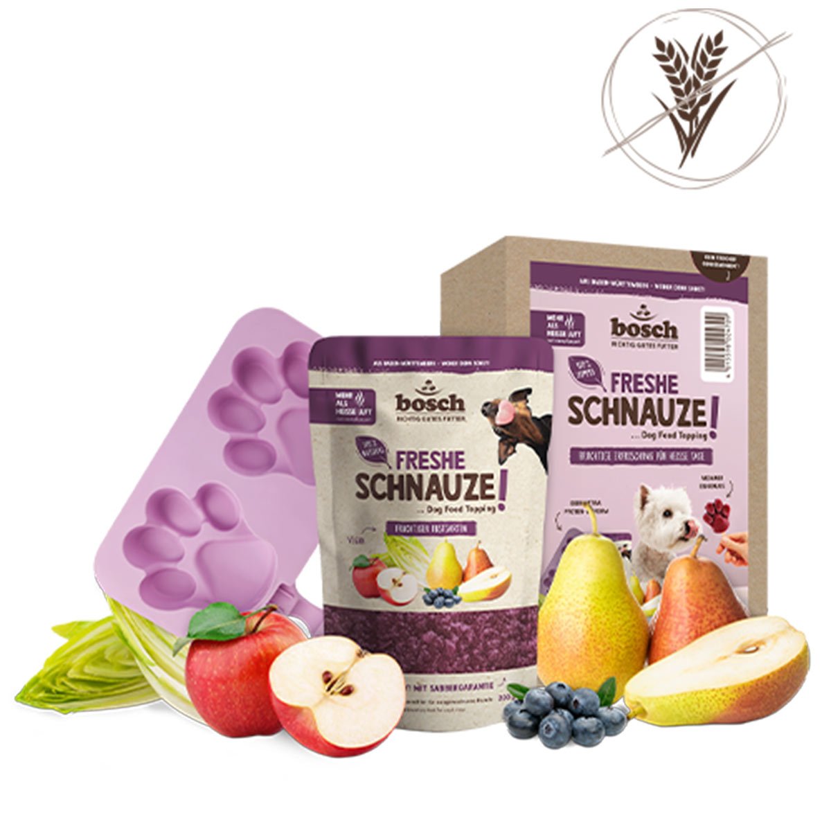 Bosch Freshe Schnauze Sommerpaket Frucht 4x200g Bosch Freshe Schnauze Sommerpaket Frucht 4x200g von Bosch