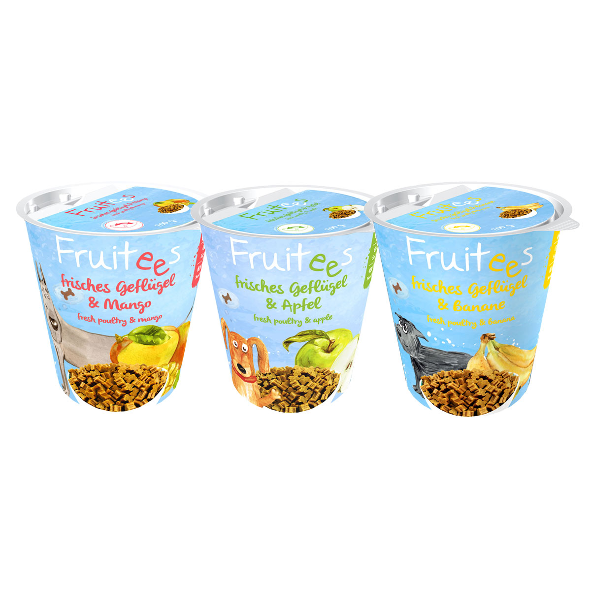Bosch Fruitees Mixpaket getreidefrei 6x200g Bosch Fruitees Mixpaket getreidefrei 6x200g von Bosch