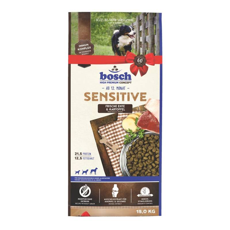 Bosch HPC Sensitive Ente & Kartoffel 15kg von Bosch