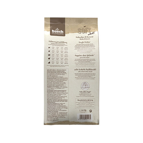 Bosch HPC Soft Adult Hundefutter - Huhn & Banane - 12,5 kg Bosch HPC Soft Adult Hundefutter - Huhn & Banane - 12,5 kg von Bosch