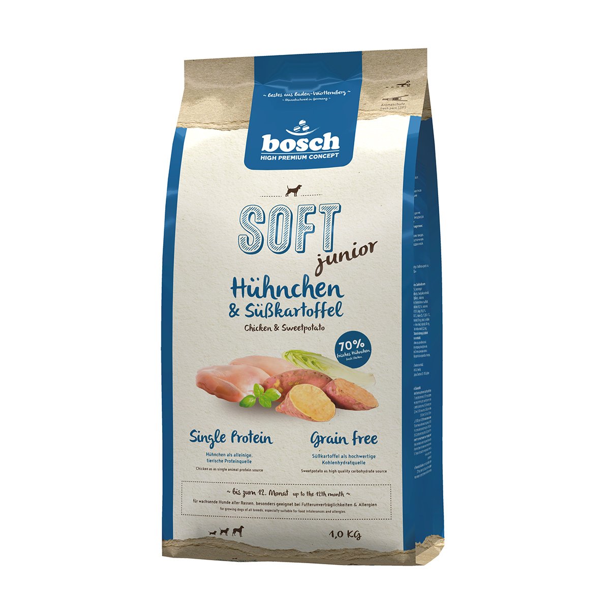 Bosch HPC Soft Junior Hühnchen + Süßkartoffel 1kg von Bosch