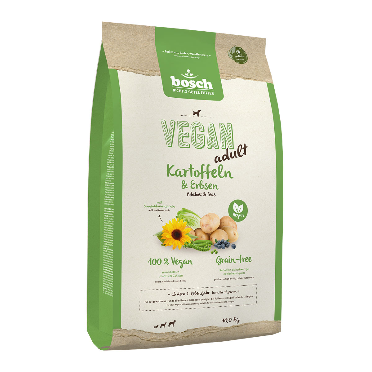 Bosch HPC Vegan Adult Kartoffeln & Erbsen 10kg von Bosch