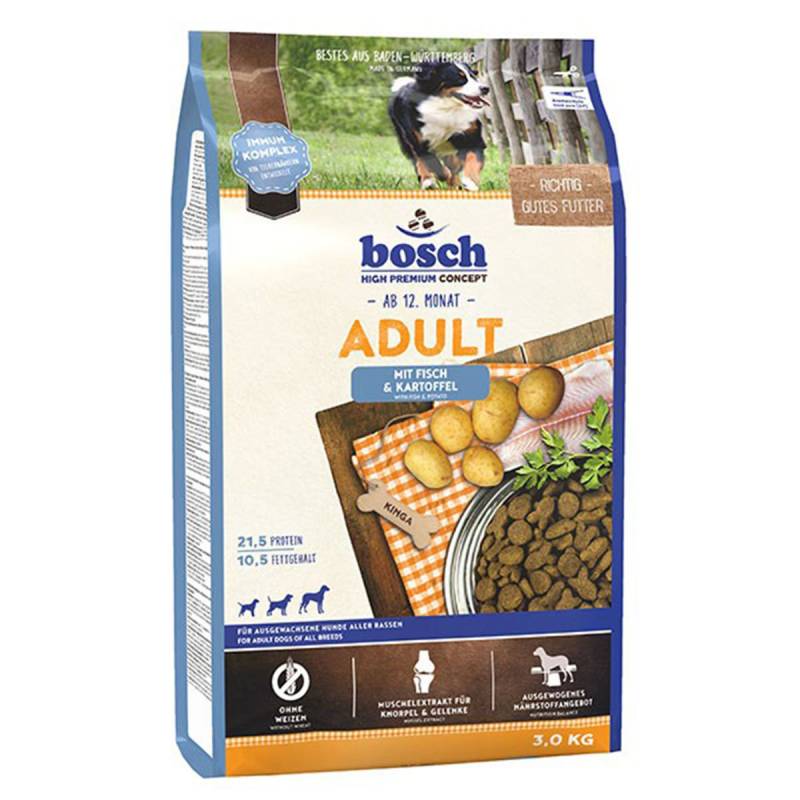 Bosch Hundefutter Adult Fisch & Kartoffel 2x15kg von Bosch