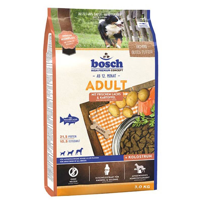 Bosch Hundefutter Adult Lachs & Kartoffel 2x15kg von Bosch