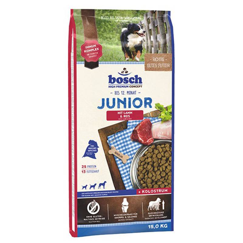 Bosch Hundefutter Junior Lamm & Reis 15kg von Bosch
