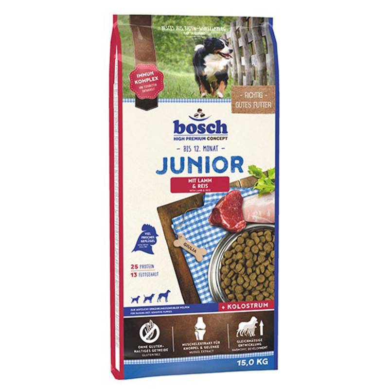 Bosch Hundefutter Junior Lamm & Reis 15kg von Bosch