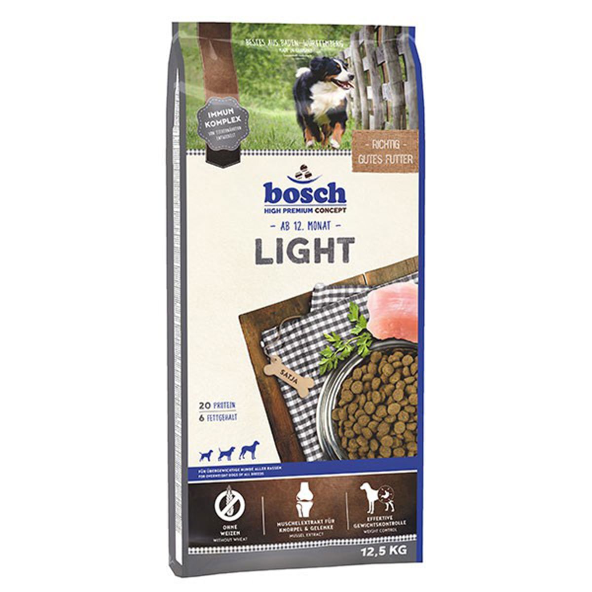 Bosch Hundefutter Light 12,5kg von Bosch