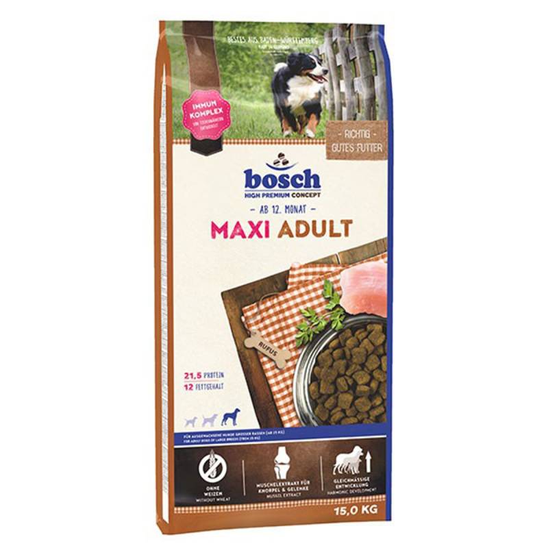 Bosch Hundefutter Maxi Adult 15kg von Bosch