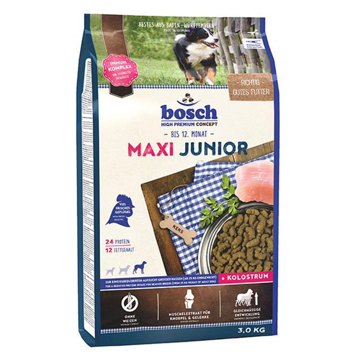 Bosch Hundefutter Maxi Junior 2x15kg von Bosch