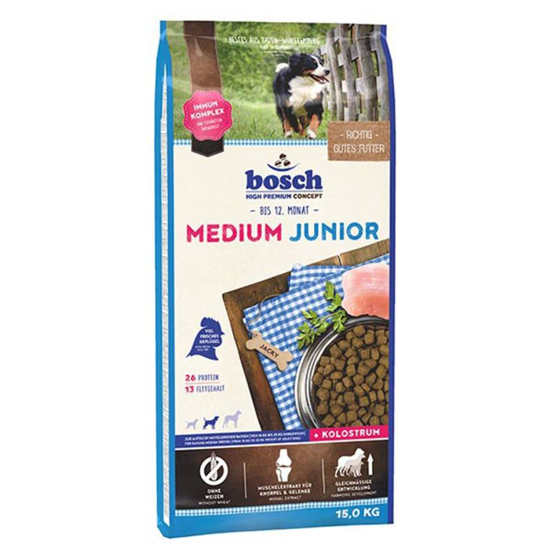 Bosch Hundefutter Medium Junior 15kg von Bosch