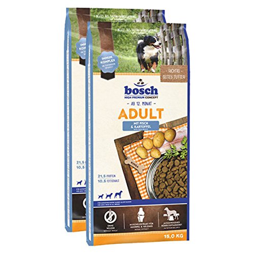 Bosch Hundefutter Verschiedene Sorten 2x15kg Fisch & Kartoffel von Bosch