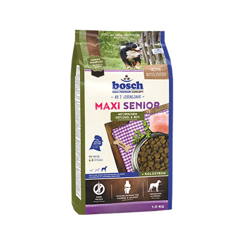 Bosch Maxi Senior Trockenfutter - Geflügel & Reis - 12,5 kg Bosch Maxi Senior Trockenfutter - Geflügel & Reis - 12,5 kg von Bosch