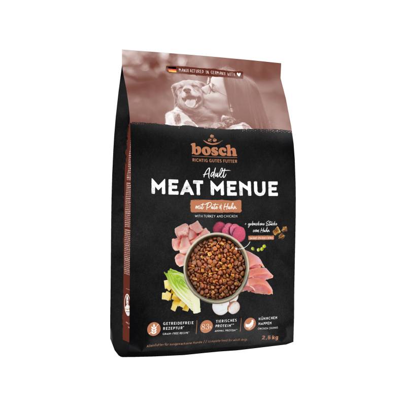 Bosch Meat Menue Adult Hundefutter - Pute & Huhn - 2,5 kg von Bosch