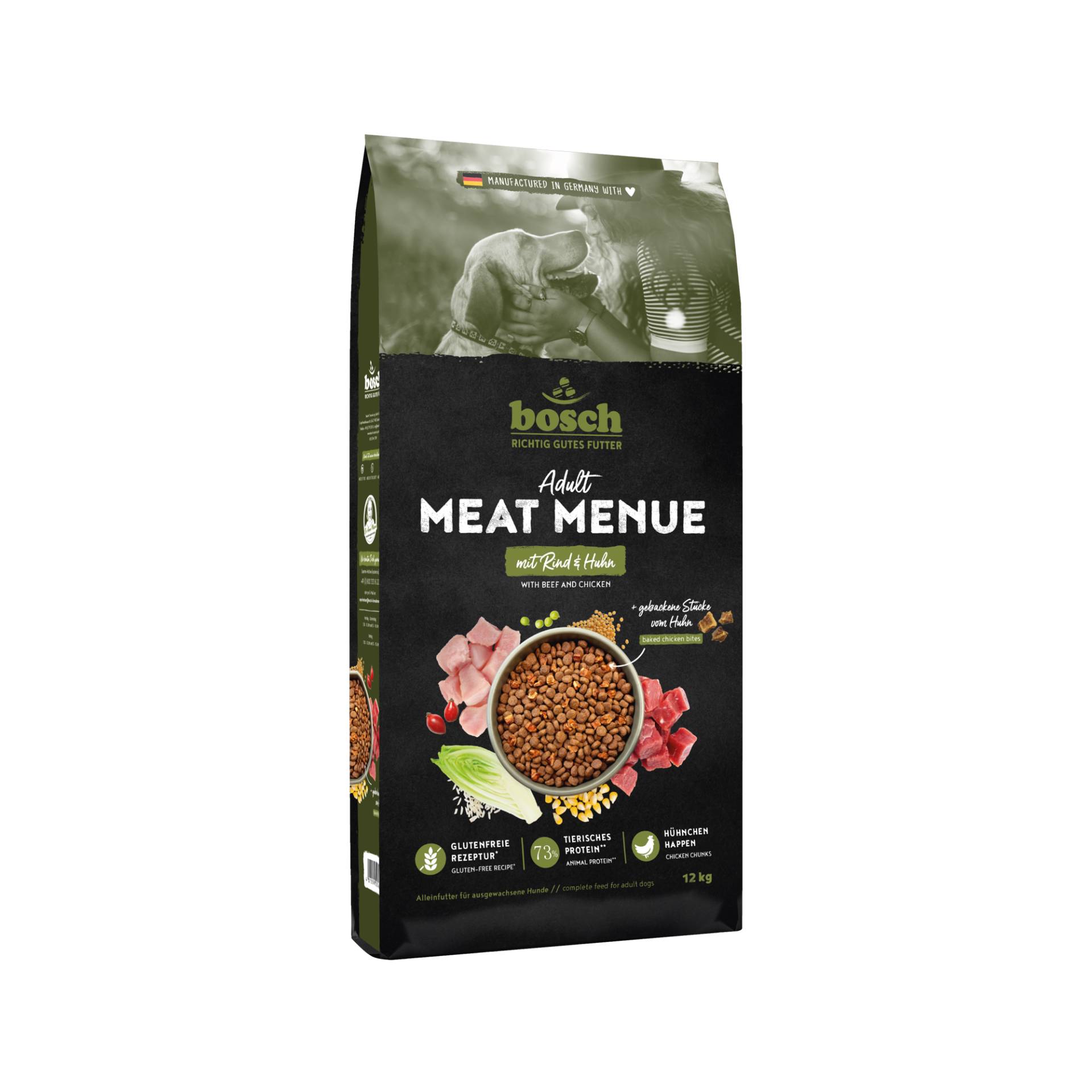 Bosch Meat Menue Adult Hundefutter - Rind & Huhn - 12 kg Bosch Meat Menue Adult Hundefutter - Rind & Huhn - 12 kg von Bosch