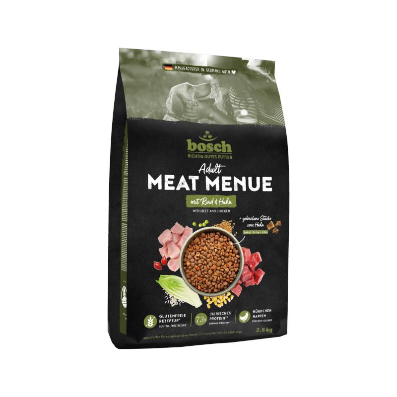 Bosch Meat Menue Adult Hundefutter - Rind & Huhn - 2,5 kg von Bosch