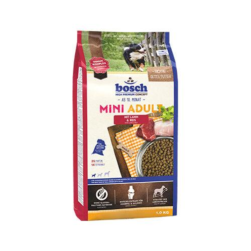 Bosch Mini Adult Trockenfutter - Lamm & Reis - 3 kg Bosch Mini Adult Trockenfutter - Lamm & Reis - 3 kg von Bosch