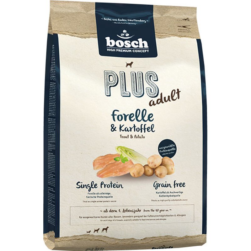 Bosch PLUS Forelle & Kartoffel 12,5 kg (5,68 € pro 1 kg) von Bosch