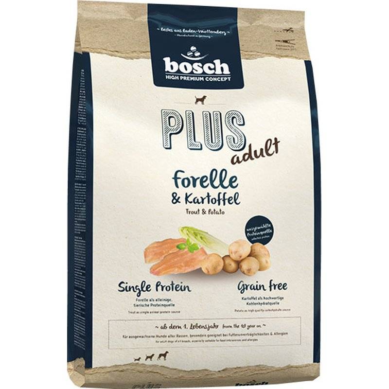 Bosch PLUS Forelle & Kartoffel 12,5 kg (5,68 € pro 1 kg) von Bosch
