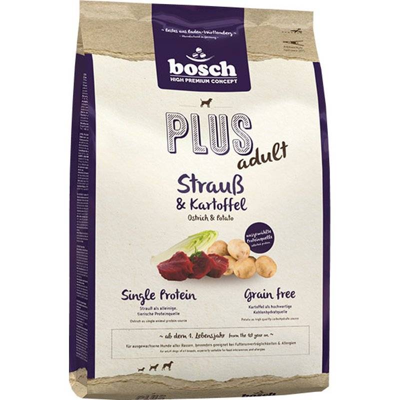 Bosch PLUS Strauß & Kartoffel 12,5 kg (5,84 € pro 1 kg) von Bosch