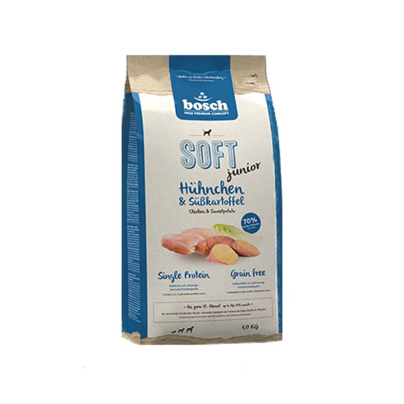 Bosch SOFT Junior Trockenfutter - Hühnchen & Süßkartoffel - 12,5 kg von Bosch