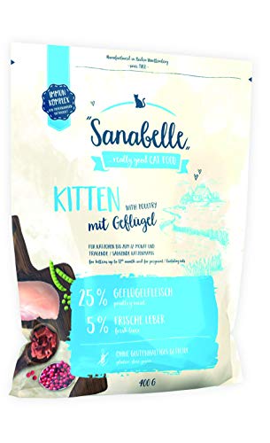 Bosch Sanabelle Kitten | 400g Katzenfutter für Katzenwelpen von Bosch