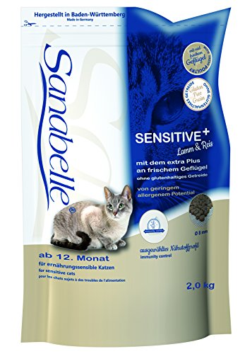 Bosch Sanabelle Sensitive mit Lamm 2kg, Futter, Tierfutter, Katzenfutter trocken von Bosch