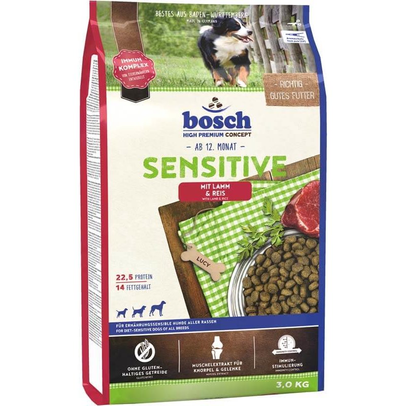 Bosch Sensitive Lamm & Reis, 15 kg (4,30 € pro 1 kg) von Bosch