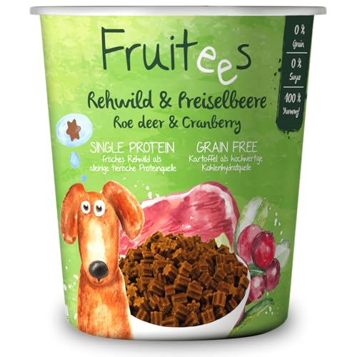 Bosch Tierfutter Fruitees Cranberry-Snack für Hunde Frischer REH und Cranberry, 240 g von bosch TIERNAHRUNG