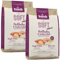 bosch Soft Mini Perlhuhn & Süßkartoffel 2x2,5 kg von Bosch