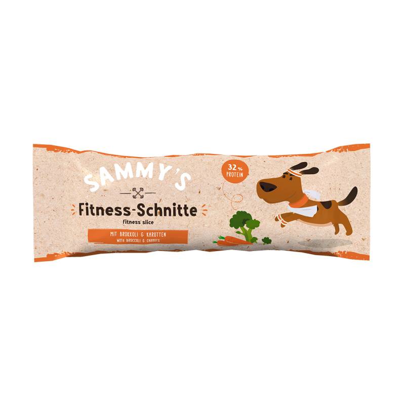 Sammy´s Fitness-Schnitte mit Brokkoli & Karotten 8 Riegel von Bosch