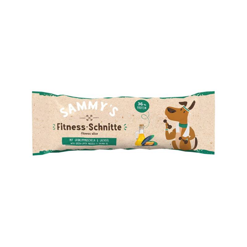 Sammy´s Fitness-Schnitte mit Grünlippmuscheln 8 Riegel von Bosch