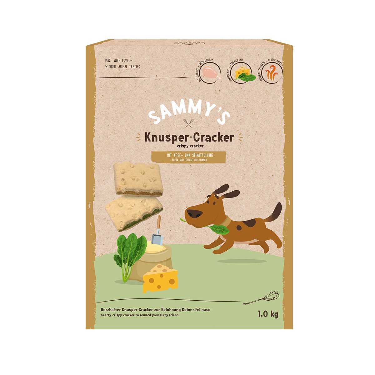 Sammy´s Knusper-Cracker 4 x 1kg von Bosch