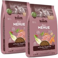 bosch HPC Trockenfutter Hund Junior Menue Tierwohl-Pute 2x12 kg von Bosch